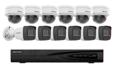 Hikvision 12 Kamera IP